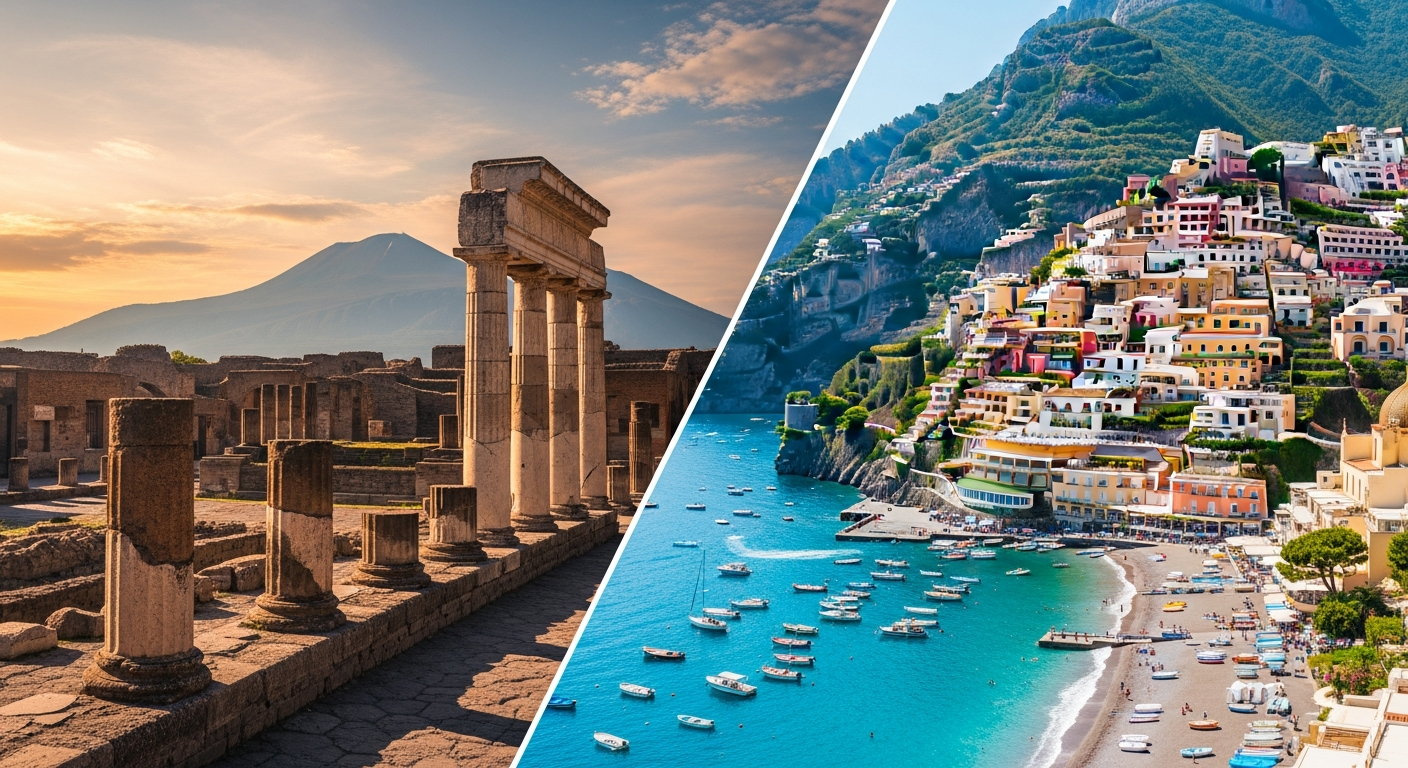 Positano to Pompeii Day Trips
